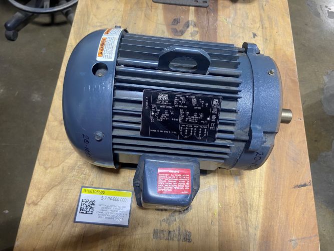 Lot of Three (3) Electric Motors - Image 7